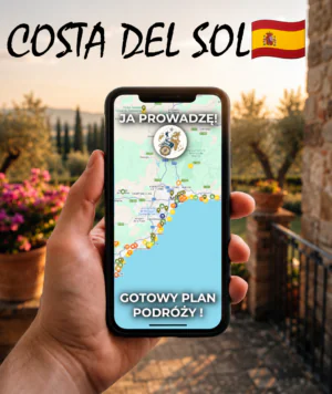 Costa del Sol - Malaga i Marbella - interaktywna mapa atrakcji turystycznych