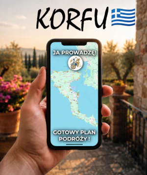 Korfu - interaktywna mapa atrakcji turystycznych
