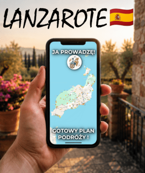 Lanzarote - interaktywna mapa atrakcji turystycznych