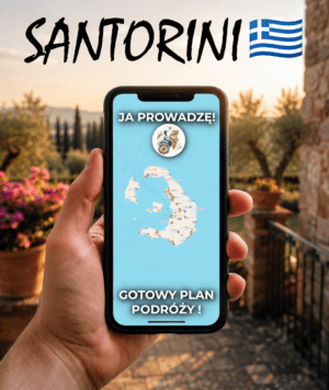 Santorini - interaktywna mapa atrakcji turystycznych